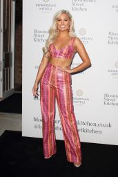 Molly Mae Hague - Bloomsbury Street Kitchen Restaurant Launch Party in London