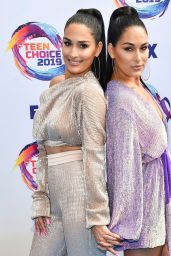 Nikki Bella and Brie Bella – FOX’s Teen Choice Awards 2019
