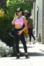 Nikki Bella in Workout Gear -  Los Angeles 08/16/19