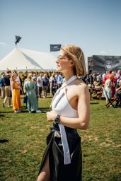 Rosamund Pike - Silver Spitfire at Goodwood Start Celebration in Chichester 08/05/2019