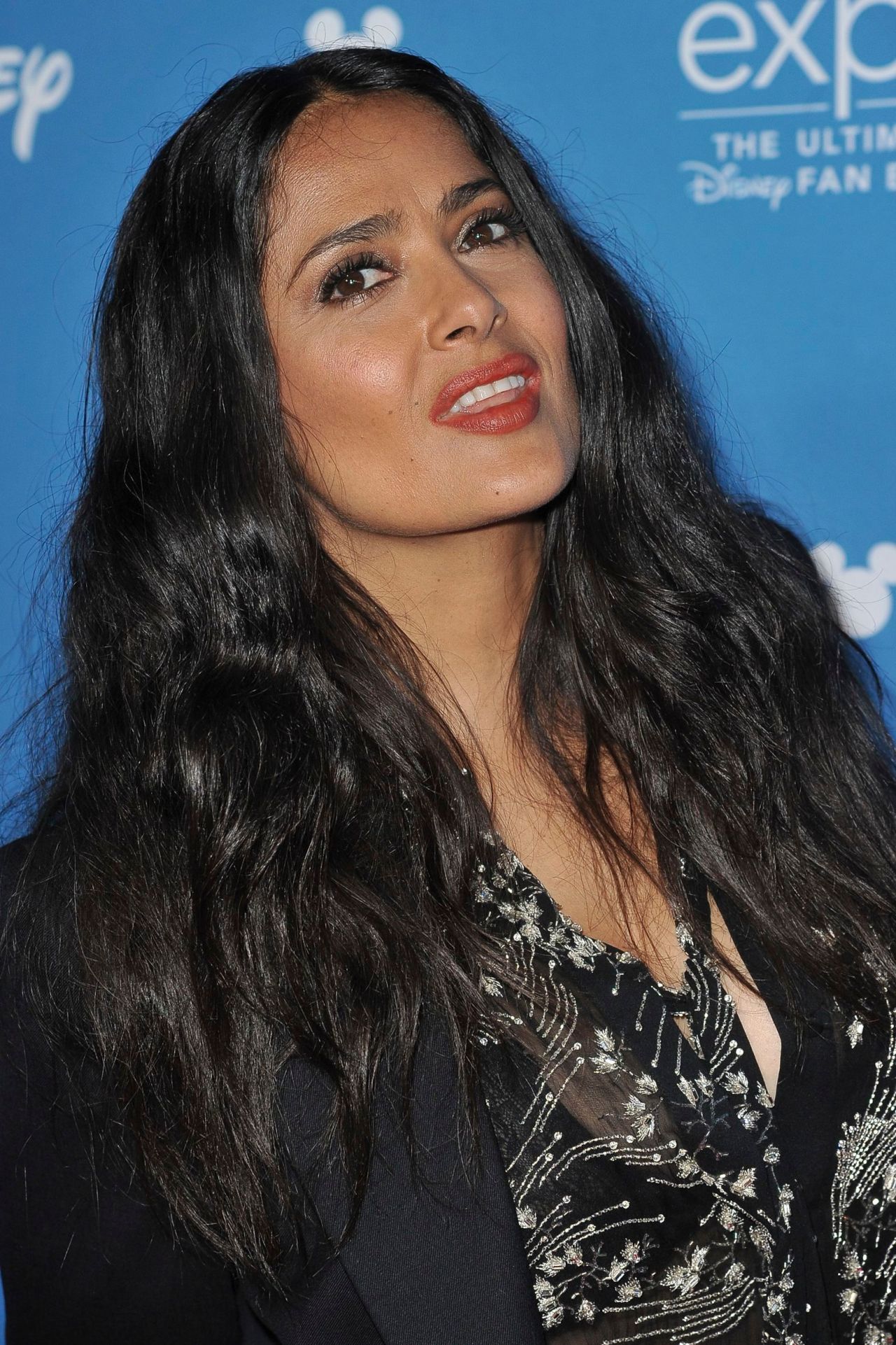 Salma Hayek - Go Behind the Scenes With The Walt Disney Studios at D23