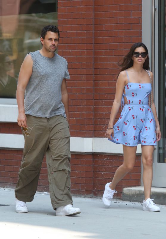 Sara Sampaio and Oliver Ripley - Out in NY 07/27/2019