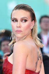 Scarlett Johansson on Red Carpet - "Marriage Story" Screening at the 76th Venice Film Festival