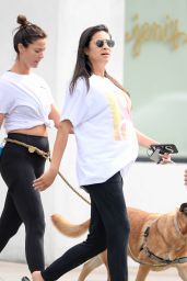 Shay Mitchell in a Vintage Britney Spears Shirt - Los Angeles 08/17/2019