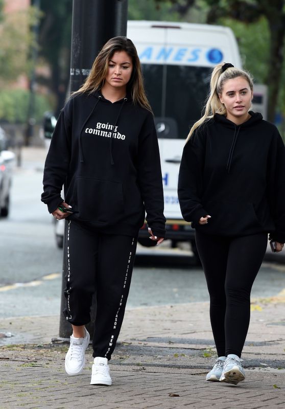 Steph Lamb and Elle Brown Shops in Hale in Cheshire 07/31/2019