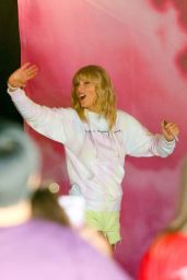 Taylor Swift at Her The Lover Experience Pop Up Shop in New York 08/24/2019