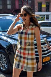 Troian Bellisario - Outside the Bowery Hotel in NYC 08/12/2019