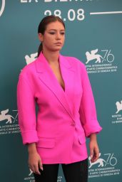 Adele Exarchopoulos - "Revenir" Photocall at the 76th Venice Film Festival