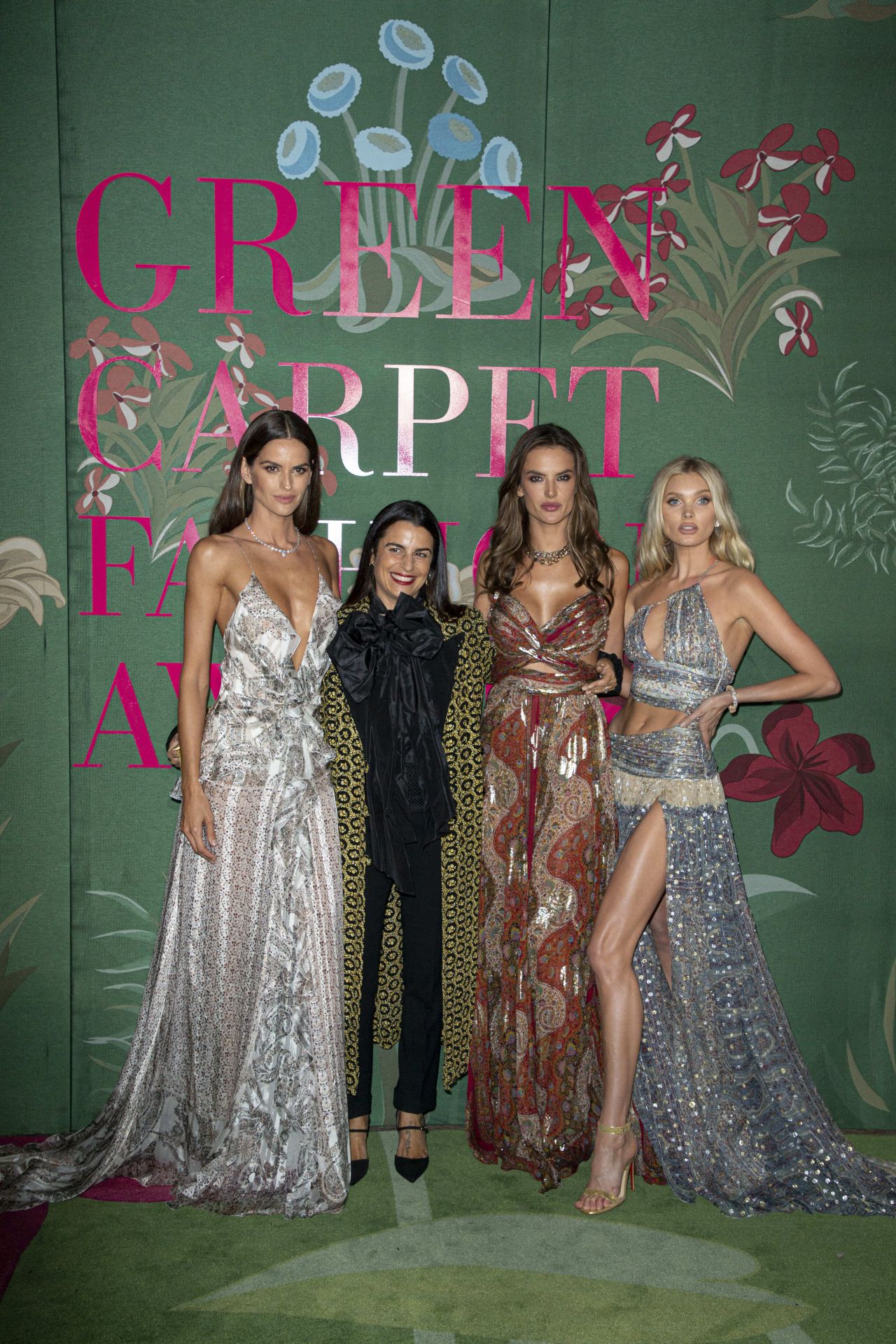 Alessandra Ambrosio – Green Carpet Fashion Awards 2019 • CelebMafia