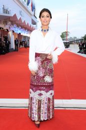 Alessandra Mastronardi on Red Carpet – “Joker” Screening at the 76th Venice Film Festival