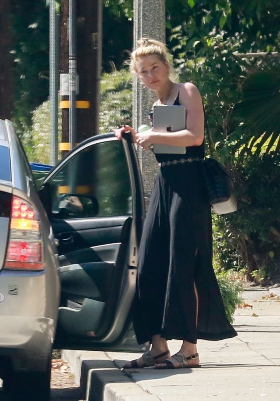 Amber Heard Casual Style - Shopping in LA 09/06/2019
