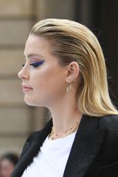 Amber Heard – Le Defile L’Oreal Paris Show in Paris 09/28/2019