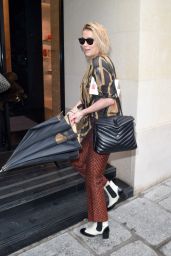 Amber Heard - Shopping at the Chanel Store in Paris 09/29/2019