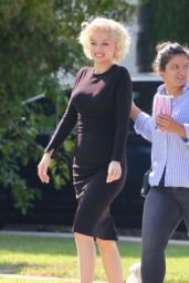 Ana de Armas - "Blonde" Set in LA 09/23/2019