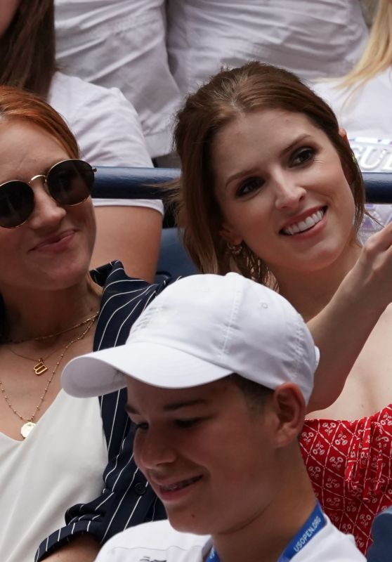 Anna Kendrick and Brittany Snow - 2019 US Open in NY 09/01/2019