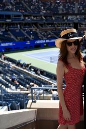 Anna Kendrick and Brittany Snow - Mercedes-Benz VIP Suite at the US Open 09/01/2019