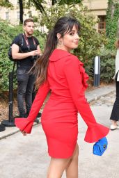 Camila Cabello in a Daring Red Dress 09/29/2019