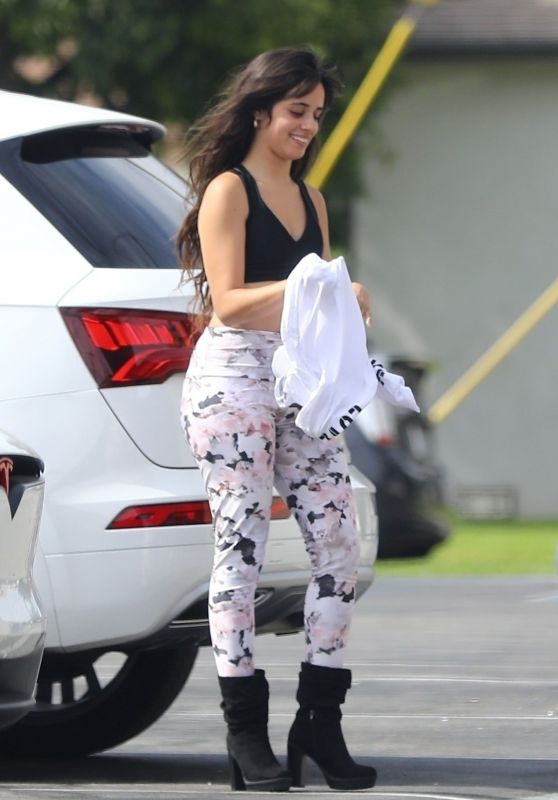 Camila Cabello With Her Mother - Arrives to Dance Studio in LA 09/15/2019