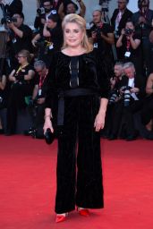 Catherine Deneuve on Red Carpet – “Joker” Screening at the 76th Venice Film Festival