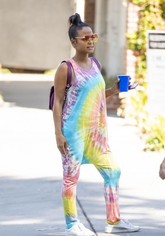 Christina Milian - Shopping at the Farmers Market in LA 09/14/2019