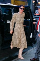 Cobie Smulders - Arriving at GMA in NYC 09/23/2019