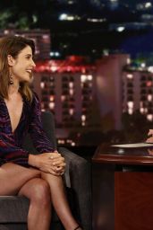 Cobie Smulders - Jimmy Kimmel Live! in Los Angeles 09/25/2019