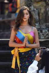 Demi Rose - Visiting a Small Temple in Bali 08/27/2019