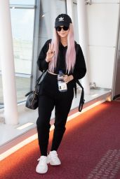 Dove Cameron in Travel Outfit - Tokyo International Airport 09/08/2019