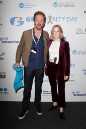 Ellie Bamber - Wellbeing of Women GFI Charity Day in London
