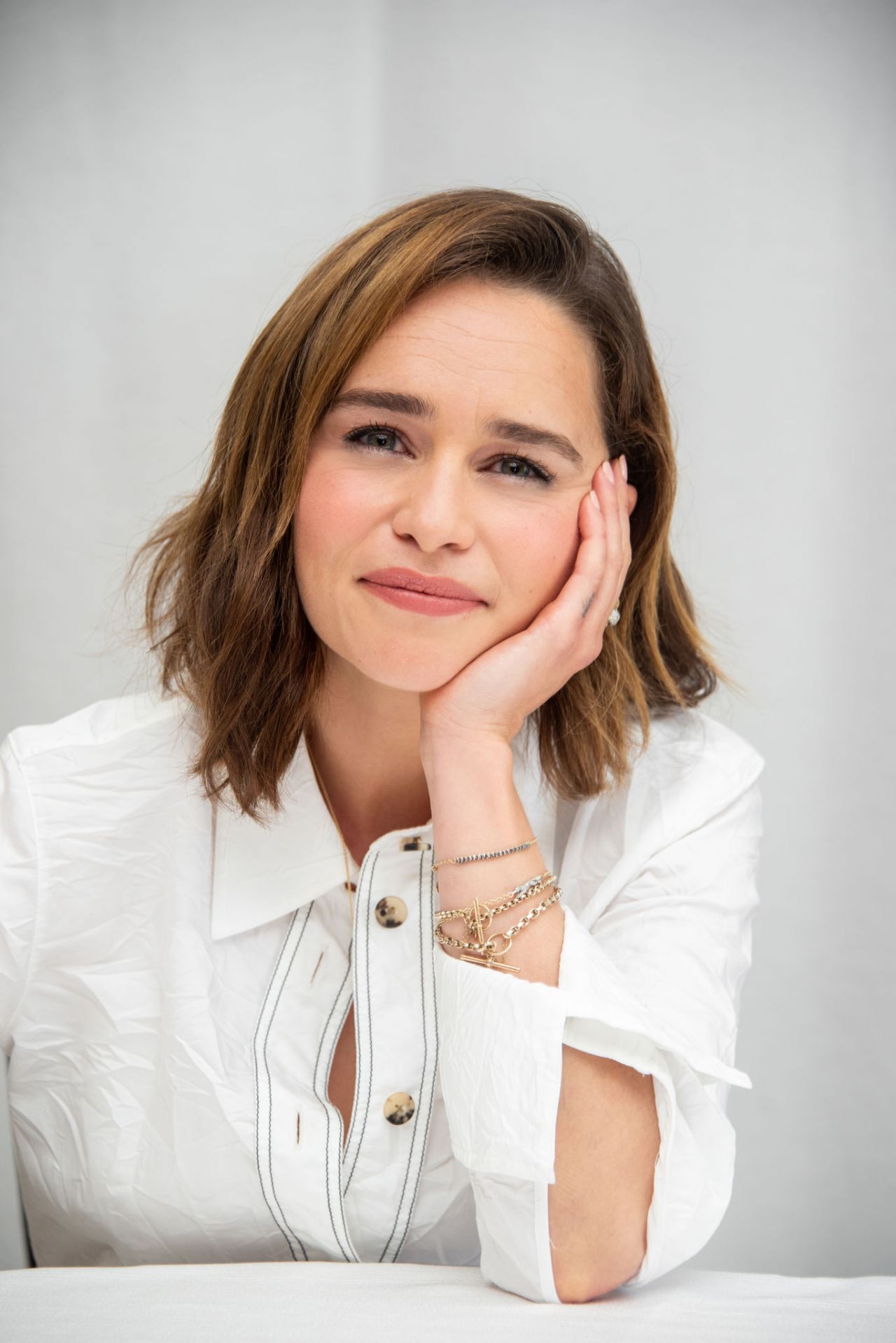 Emilia Clarke - "Last Christmas" Press Conference in Beverly Hills