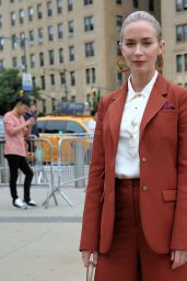 Emily Blunt – Tory Burch Fashion Show in NYC 09/08/2019