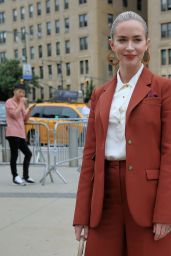 Emily Blunt – Tory Burch Fashion Show in NYC 09/08/2019