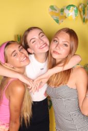 Emily Skinner, Nadia Turner and Lauren Orlando - Subway x Brat Launch Party Photobooth