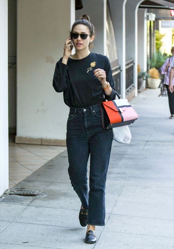 Emmy Rossum Casual Style 09/23/2019