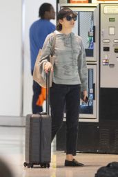  Emmy Rossum - JFK Airport in NYC 09/04/2019