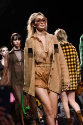 Gigi Hadid - Fendi Fashion Show in Milan 09/19/2019