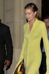 Gigi Hadid - Heading to the "Fenty" After Party in Paris 09/26/2019