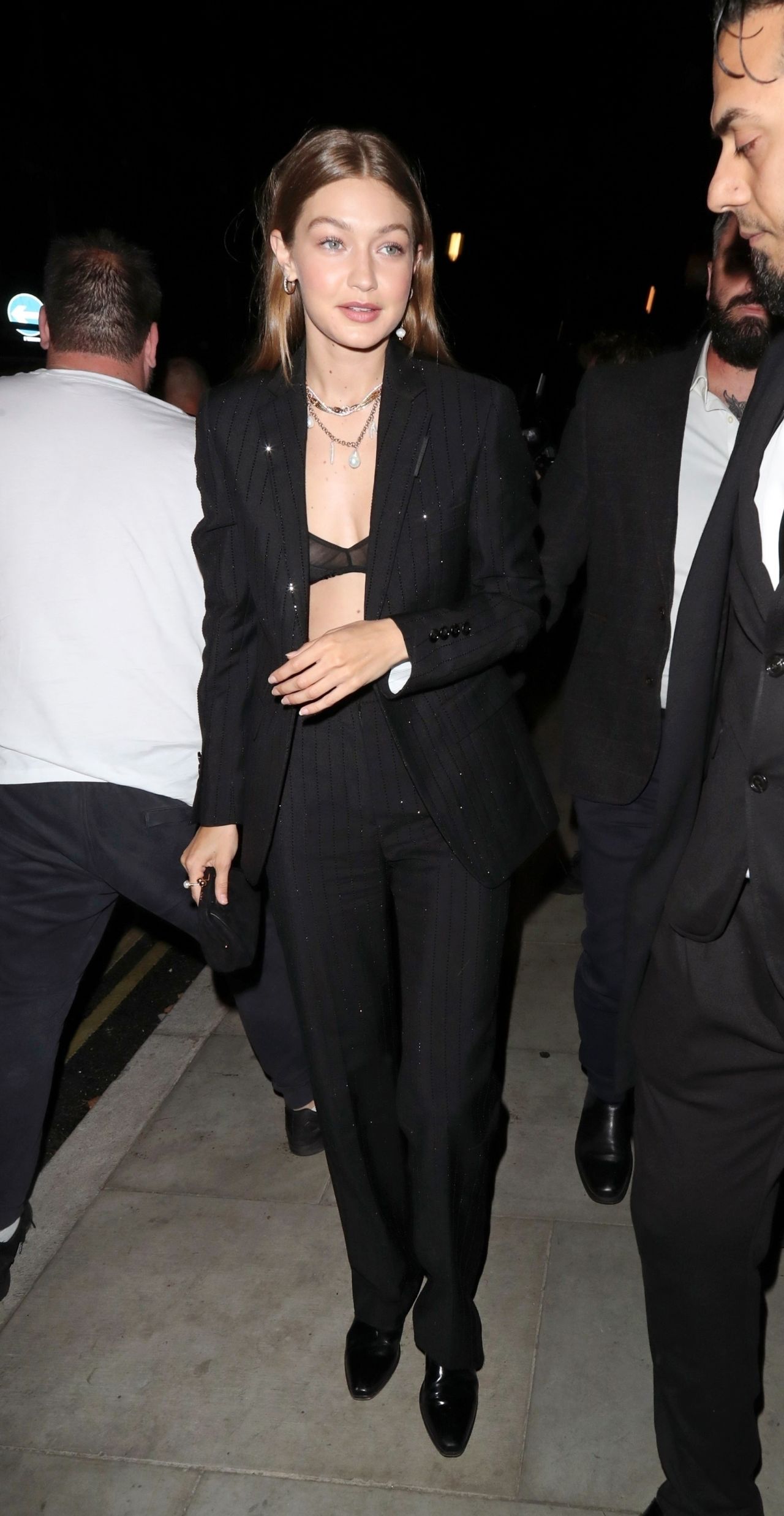 Gigi Hadid - Leaving the Hotel Café Royal in London 09/16/2019 • CelebMafia