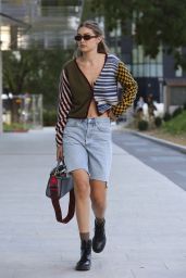 Gigi Hadid Street Fashion - Milan 09/19/2019