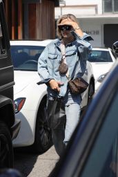 Hailey Rhode Bieber - Leaving Meche Salon in Beverly Hills 09/18/2019