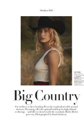 Hailey Rhode Bieber - Vogue USA October 2019 Issue