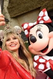Heidi Klum - Poses With Minnie Mouse for Disney Designer Collection 09/28/2019
