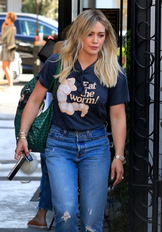 Hilary Duff Street Style 09/24/2019