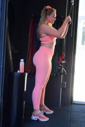 Iskra Lawrence - Working Out in NYC 09/07/2019
