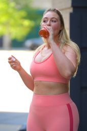 Iskra Lawrence - Working Out in NYC 09/07/2019