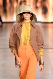 Kaia Gerber - Walks Alberta Ferretti Show at Milan Fashion Week 09/18/2019