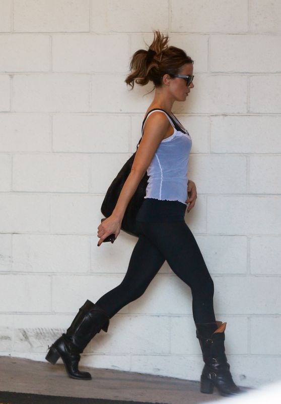 Kate Beckinsale at the Gym in LA 09/18/2019
