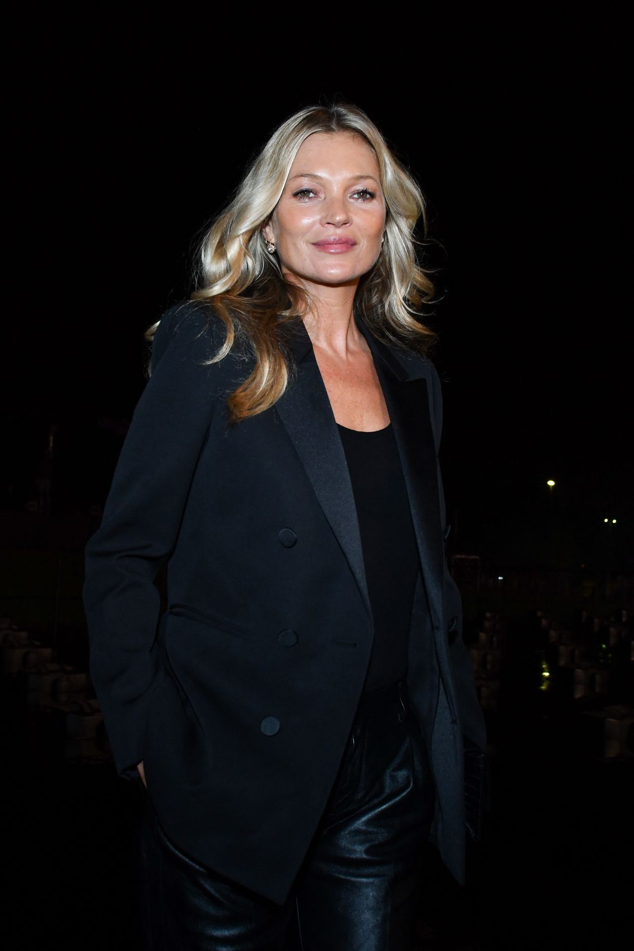 Kate Moss – Saint Laurent Show at Paris Fashion Week 09/24/2019