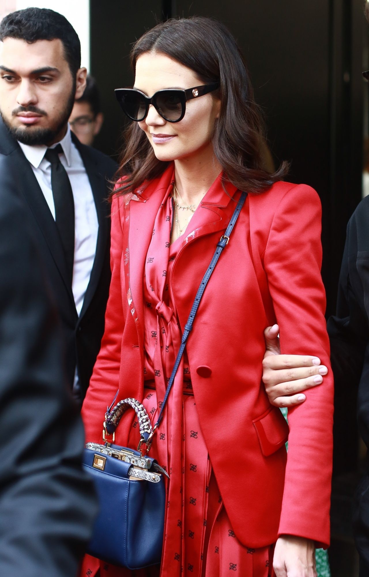 Katie Holmes - Fendi Fashion Show in Milan 09/19/2019 • CelebMafia