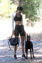 Kendall Jenner - Out For a Hike With Her Dog in Los Angeles 08/30/2019